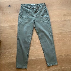 Army Green Utility style casual pants